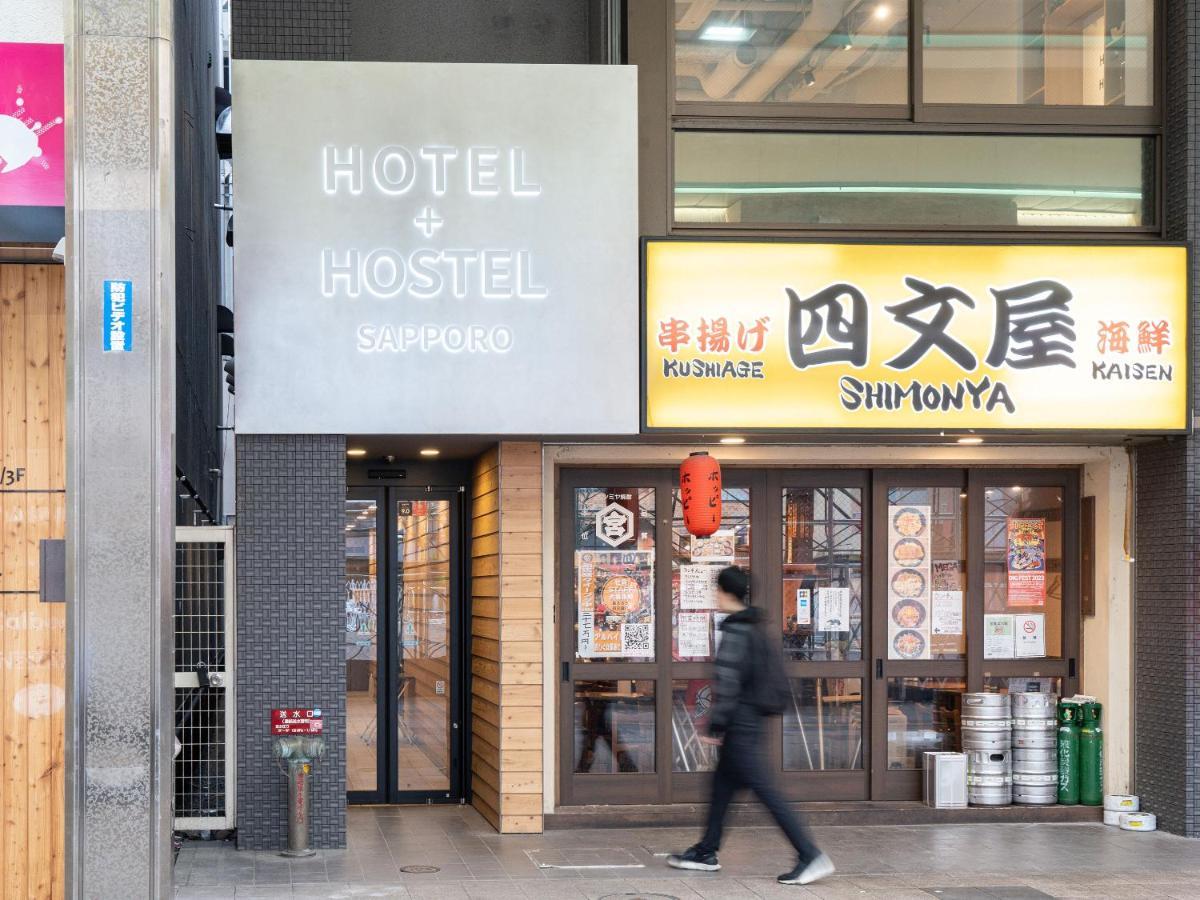 Hotel Plus Hostel Sapporo Dış mekan fotoğraf